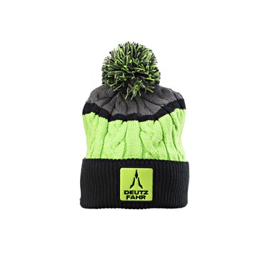 Mostrar detalles de Gorro de invierno con pompón DEUTZ-FAHR Imagen de Gorro de invierno con pompón DEUTZ-FAHR