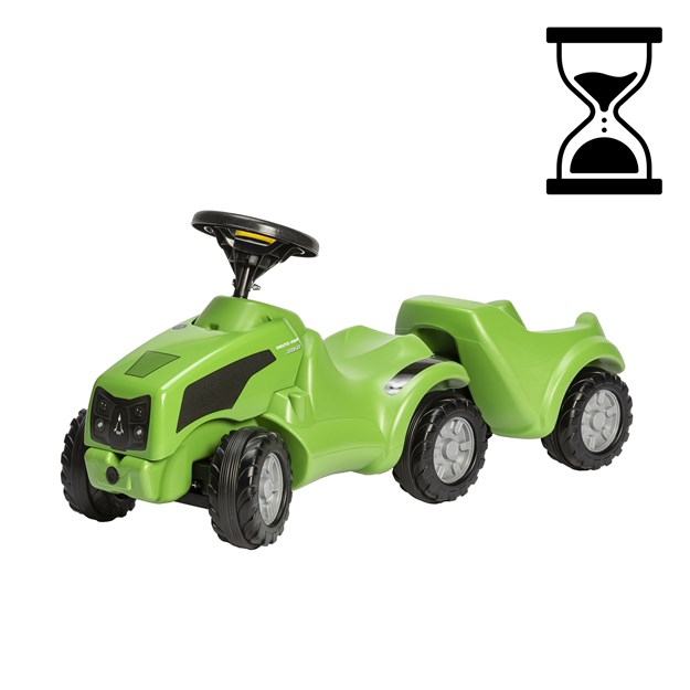 Imagen de Tractor correpasillos DEUTZ-FAHR 3060 con remolque