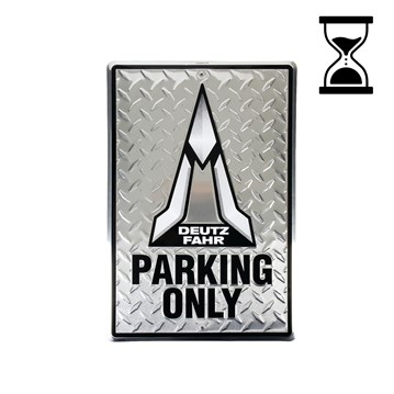 Mostrar detalles de Placa "Parking only" DEUTZ-FAHR Imagen de Placa "Parking only" DEUTZ-FAHR