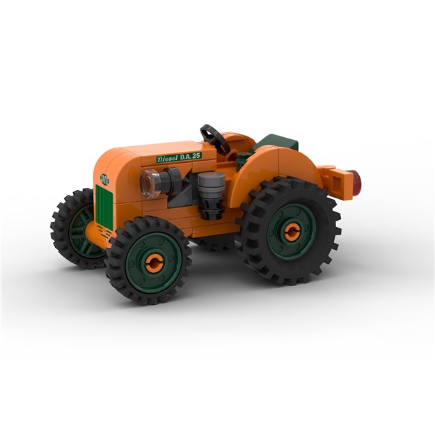 Imagen de Juego de ladrillos Brixies tractor SAME