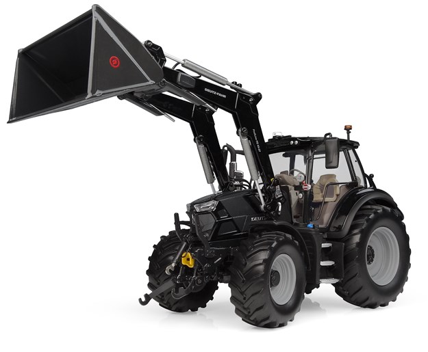Imagen de Maqueta DEUTZ-FAHR 6150.4 TTV WARRIOR BLACK con cargador - Edición limitada